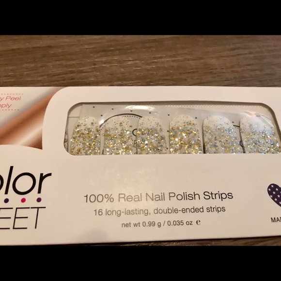 Color Street Other Nail Strips Champagne Wishes Poshmark